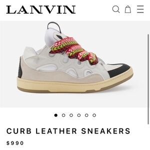 Women’s Lanvin sneakers.